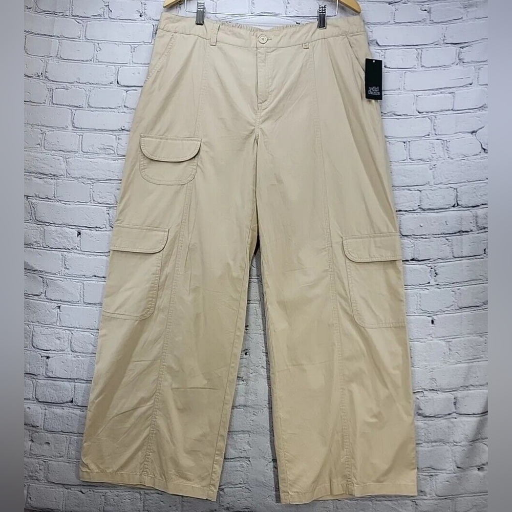New Wild Fable Tan Cargo Pants Relaxed Fit